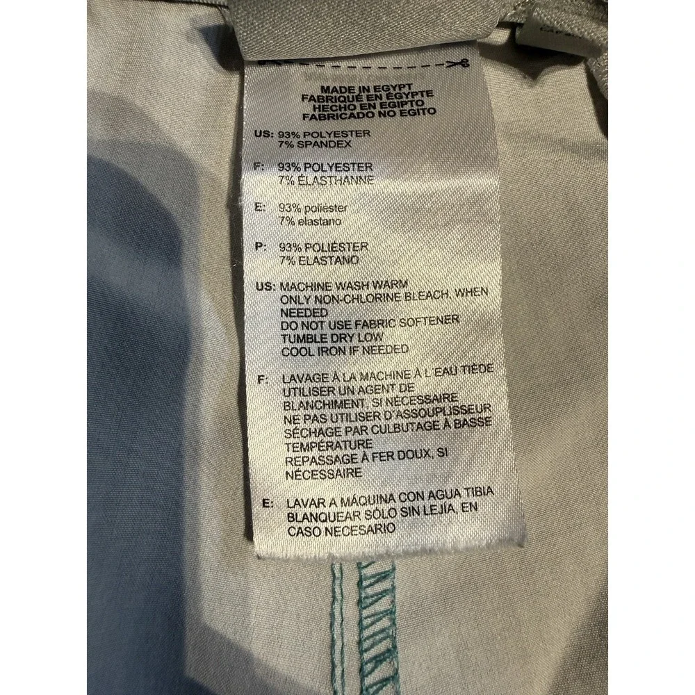 Adidas Golf Shorts Men's 36x9‎ Green Check Lightweight Chino Performance Stretch